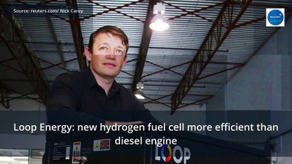 Loop Energy says new hydrogen fuel cell more efficient than diesel engine