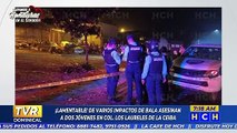 ¡HORROR! Balacera deja dos jóvenes muertos en colonia de La Ceiba