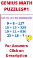 GENIUS MATH PUZZLE 5! Math Puzzles For Kids! Logical Math Riddle! Mathematical Game!  shorts, video