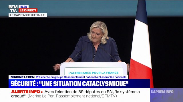Marine Le Pen sur les retraites: Nous nous opposerons à la réforme d'Emmanuel Macron