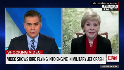 Video shows moment US military jet is taken down over neighborhood