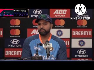 Rohit sharma addressing press conference first of india   Austrailia match