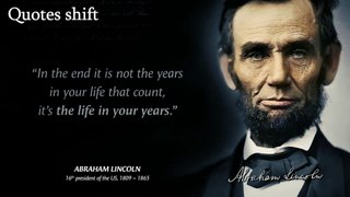 Abraham Lincoln – Quotes| that are Really Worth Listening To| RedFrost Motivation?