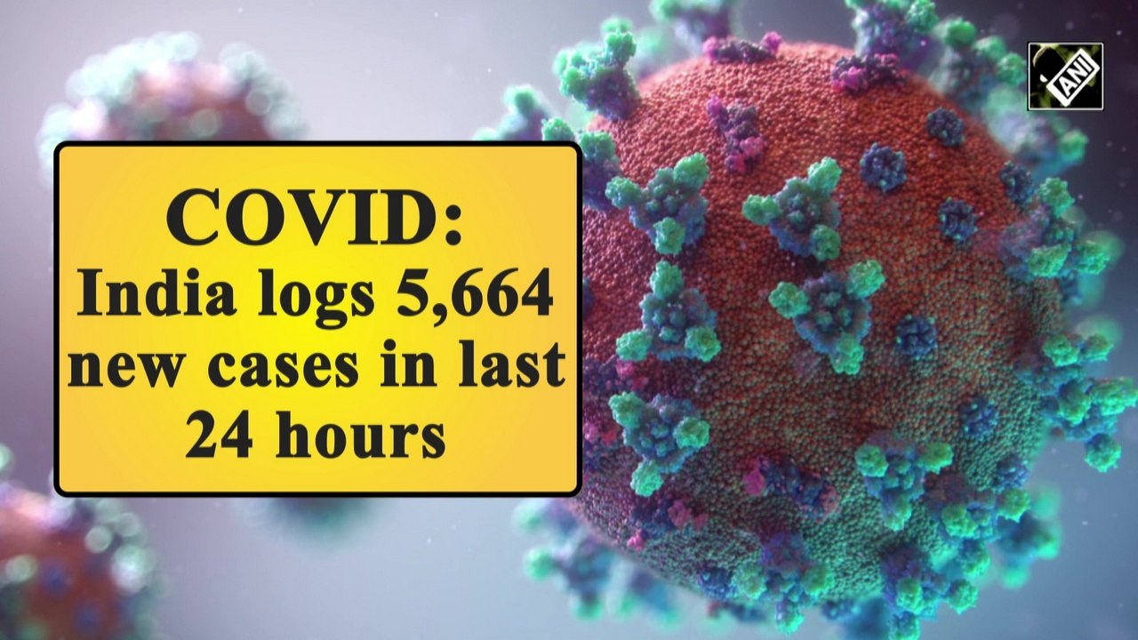 India logs 5,664 new Covid-19 cases