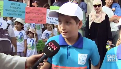 Dünya Temizlik Günü'nde mahalleli bir araya geldi