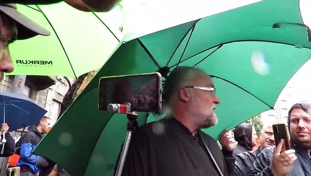 Изненадни Други Напад полиције на Православни Народ и беседа Оца (хапшење још неколицине браће)