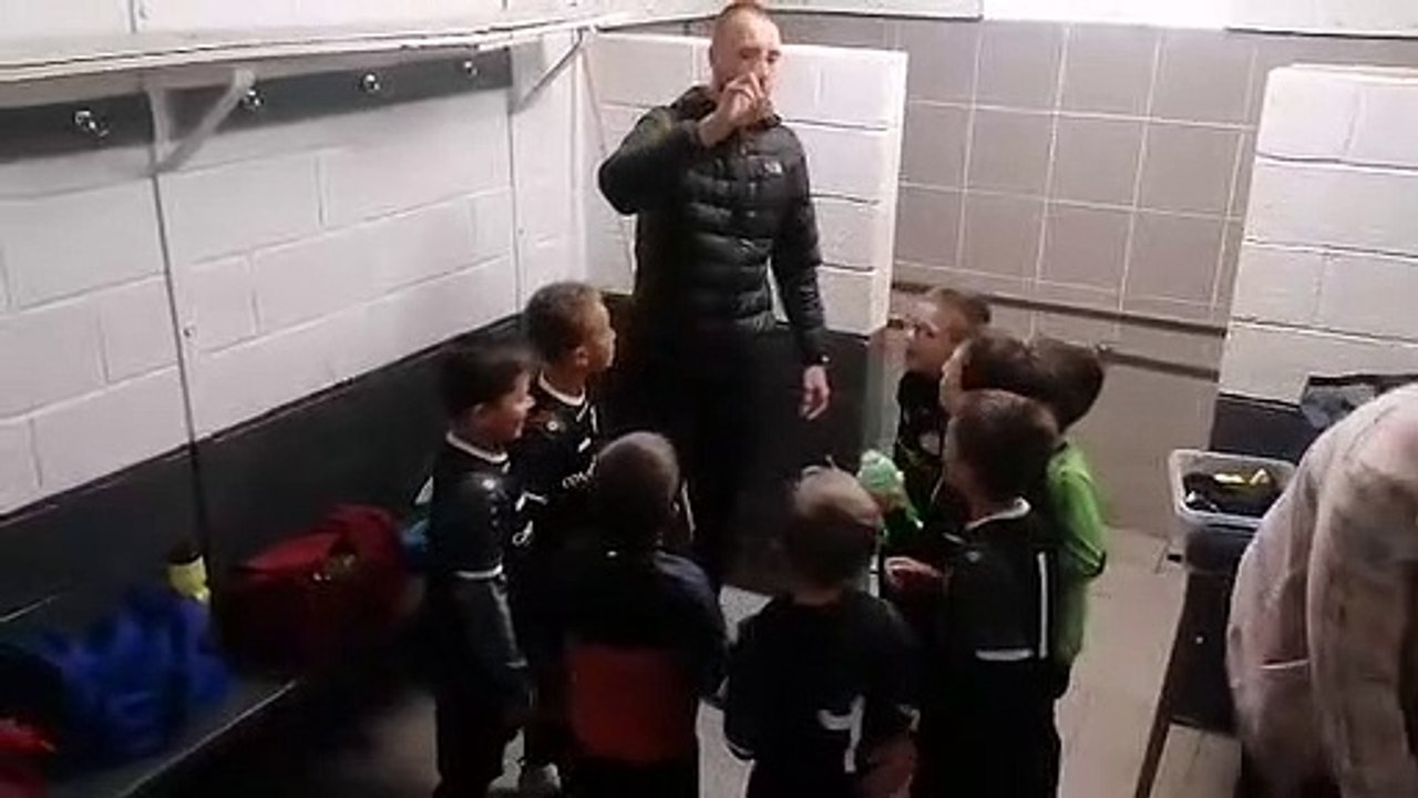 La fête dans le vestiaire