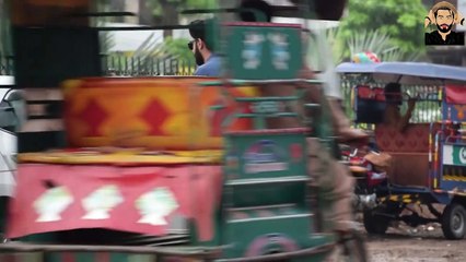 BLIND MAN DRIVING PRANK - Haris Awan