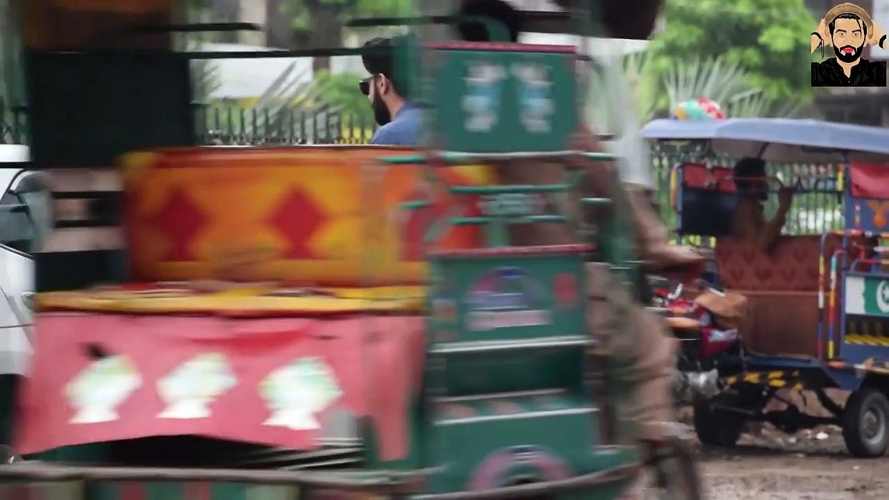 BLIND MAN DRIVING PRANK - Haris Awan
