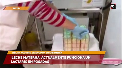 Leche materna: actualmente funciona un lactario en Posadas
