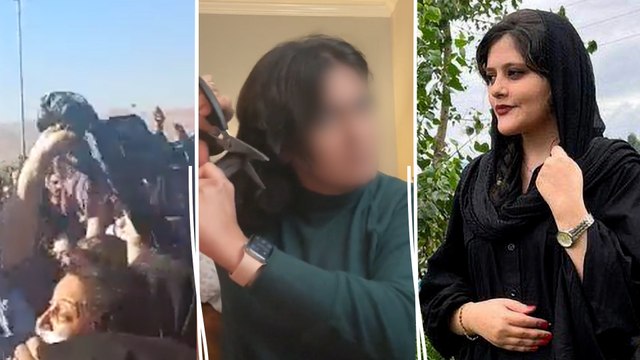 En Iran, des femmes tombent le voile et se coupent les cheveux, après la mort de Mahsa Amini