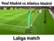 Real Madrid vs Atletico Madrid Laliga match 2022.
