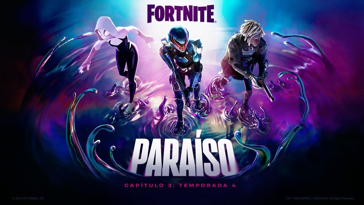 Trailer de revelação da Temporada 4 do Capítulo 3 de Fortnite: Paraíso