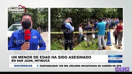 ¡Lo ahorcaron con un lazo! Asesinan a jovencito de 15 años en San Juan, Intibucá