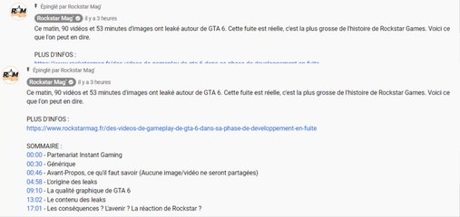 GTA 6  : LES LEAKS SONT CONFIRMES