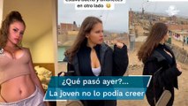 Tras salir de fiesta, mujer despierta en otra ciudad y se vuelve viral