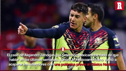 Alejandro Zendejas no entonó el Himno Nacional previo al Clásico