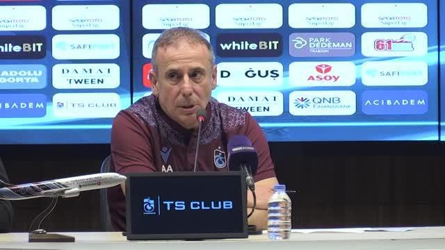 Trabzonspor-Gaziantep FK maçının ardından - Abdullah Avcı (1)