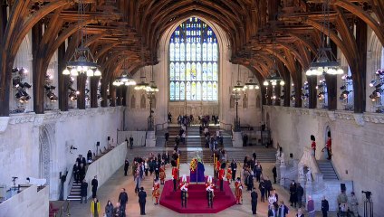 European leaders attend the Queen’s lying-in-state