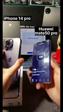 iPhone 14 pro 5g vs Huawei mate50 pro 4g #iPhone14Pro #huaweimate50pro #5g #tech #technology #towardsg