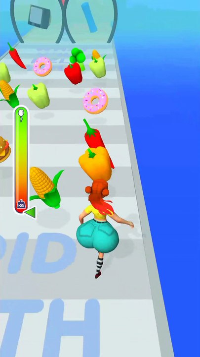 Food challenge game.