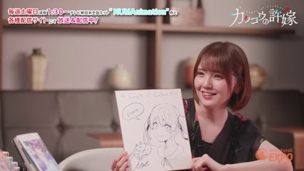 鬼頭明里 / Akari Kito - Drawing Erika from 【カッコウの許嫁】~ Crunchy Roll Expo 2022