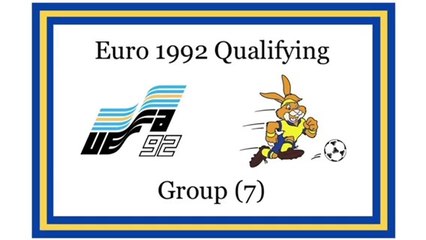 [Euro 1992 Qualifying] [Group 7] [England]