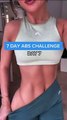 7 day abs challenge  weight loss  abs  slim waist  gym workout  at home workout video  health