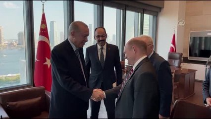 Cumhurbaşkanı Erdoğan, ABD'li Senatör Coons'u kabul etti