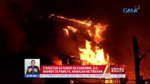 3 sugatan sa sunog sa Kamuning, Q.C.; Mahigit 30 pamilya, nawalan ng tirahan | UB