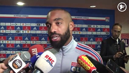 Alexandre Lacazette : "on n'a pas été dégueulasses"