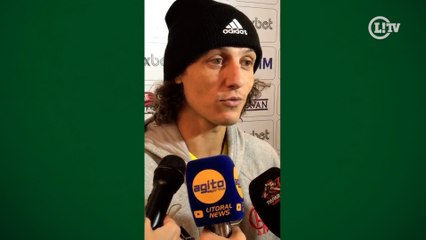David Luiz explica lance de discussão ríspida com Felipe Melo no Fla-Flu