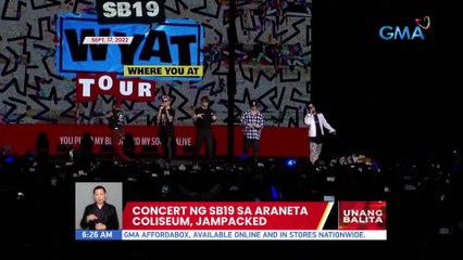Concert ng SB19 sa Araneta Coliseum, jampacked | UB
