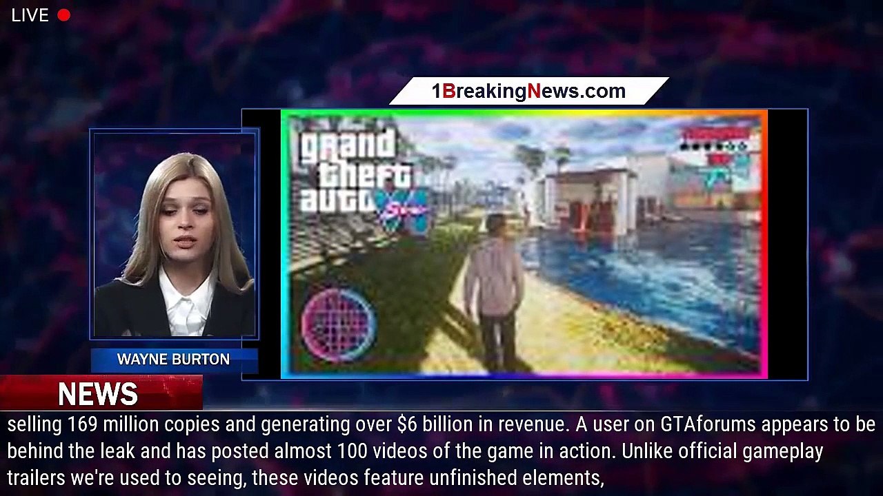 Dozens of GTA 6 development videos have leaked online - GTA BOOM