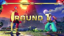 Sparta Gill vs Aladdin Rashid (Hardest AI) - Street Fighter V