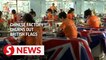 Factory in Shanghai churns out British flags