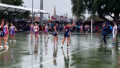 2022 BFNL B-reserve netball grand final between Sandhurat and Gisborne goes into extra time