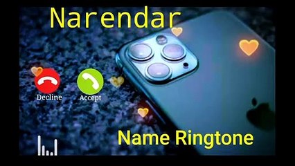Narendar name ringtone/Narendar name ringtone
