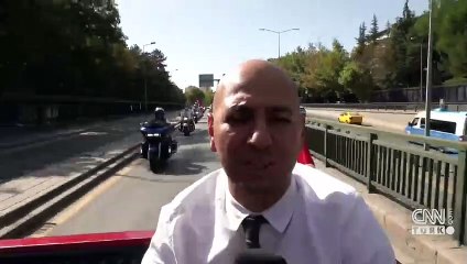 Motosiklet tutkunları Ankara'daydı