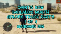 Saints Row Badlands North Golden Truck Parts 1 of 4  Garbage Bin