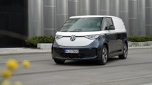 Volkswagen ID. Buzz Cargo Exterior Design in Candy White and Starlight Blue