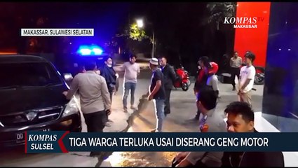 Tiga Warga Terluka Usai Diserang Kawanan Geng Motor