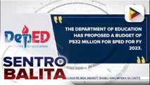DepEd, iginiit na hindi isinasantabi ang mga pangangailangan ng mga mag-aaral sa ilalim ng special education program