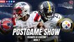 Patriots vs Steelers Postgame Show | Powered by AG1 & BetOnline
