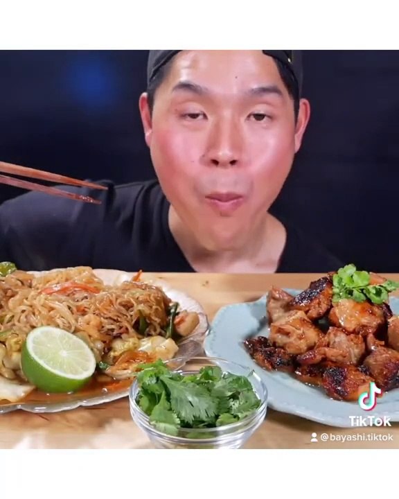 Fried Roasted meat with noodle | BayashiTV| Cooking show | Eating show| #shorts DJ社長の100万人チャレンジインスタライブを応援したい!!