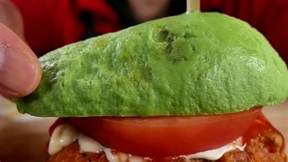 #Shorts ｜Avocado burger ｜먹방 EATING SHOW ASMR MUKBANG