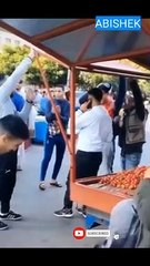 Mobile phone throwing prank in Aeroplane failed funny video 