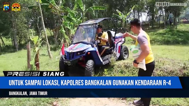 Bantuan Sosial Kapolres Bangkalan Kepada Masyarakat