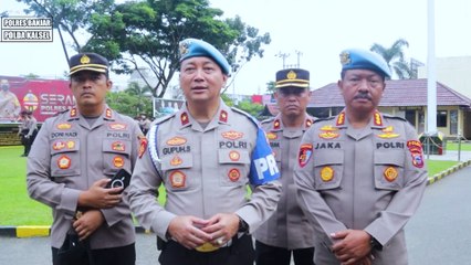 Jenderal Mabes Periksa 219 Personil Polres Banjar