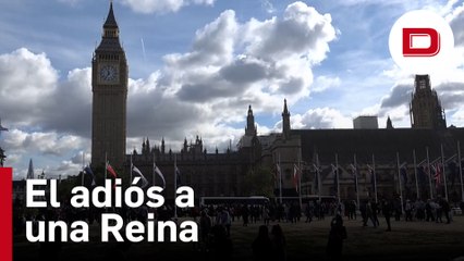 Todo listo para el último adiós a Isabel II